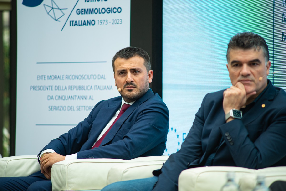 A sinistra Andrea Zullino, a destra Fabrizio Nestola.