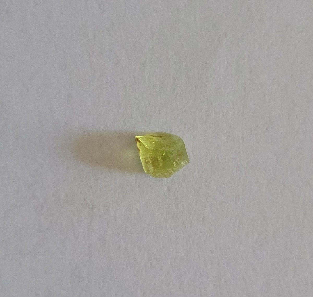 Nuova varietà di tormalina qualità gemma chiamata “verde porro”.