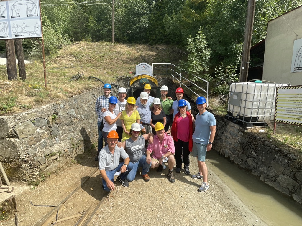 Visita alla miniera di Rudnik durante l’edizione 2022 della conferenza
