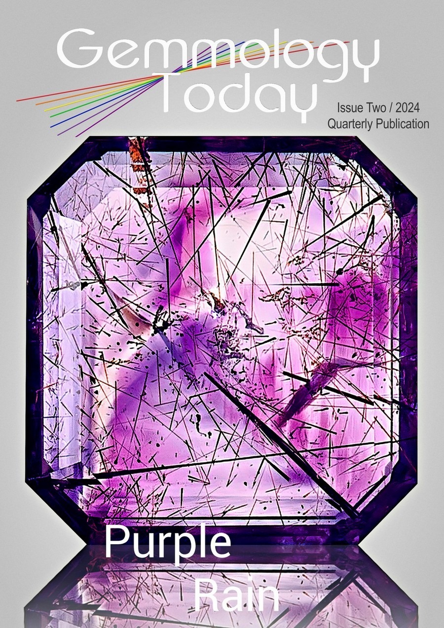 Copertina del numero di Gemmology Today pubblicato nel giugno 2024