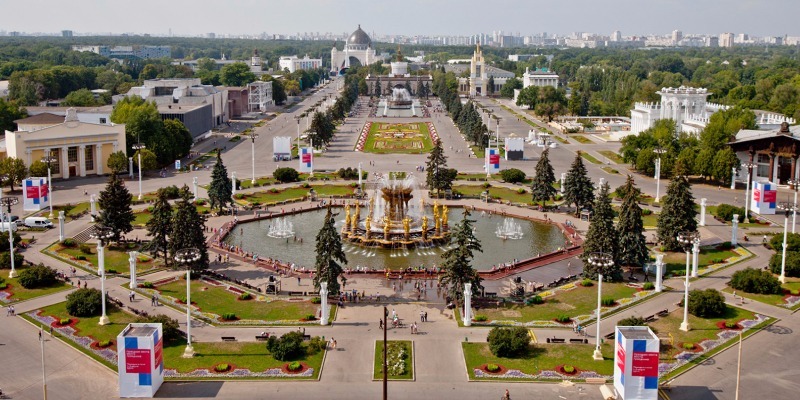Il Centro Espositivo VDNH nel 2017