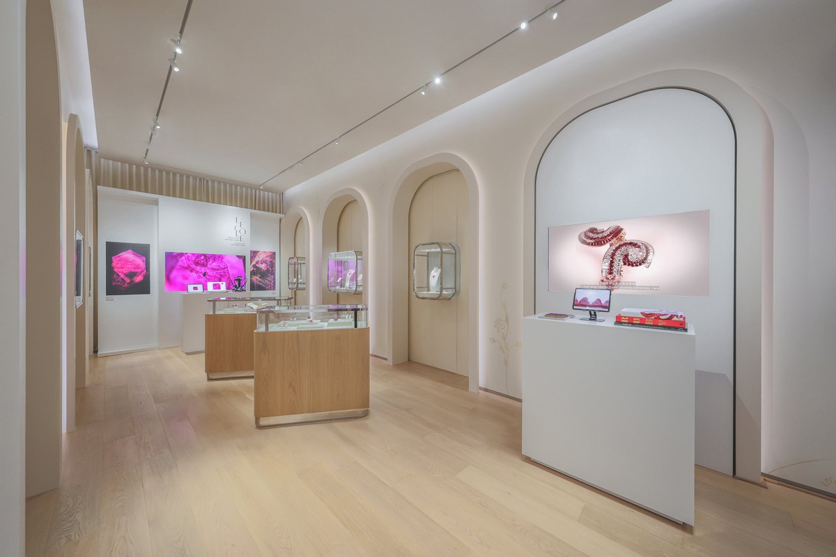 Rubini in esposizione