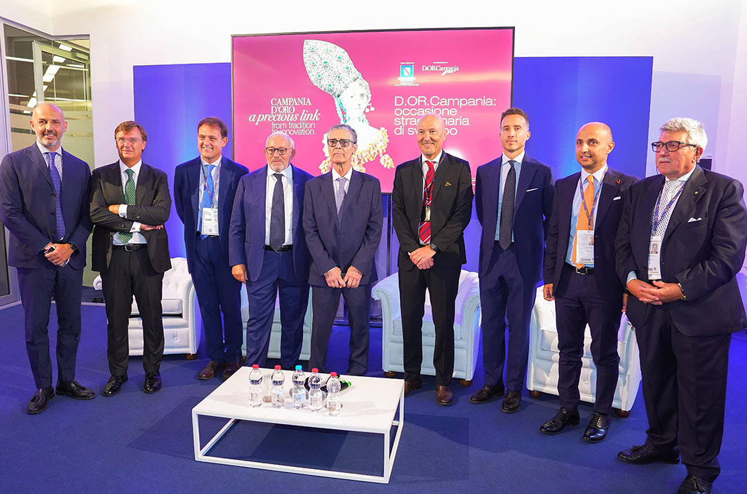 Presentazione del D.OR.Campania durante VicenzaOro September 2024.