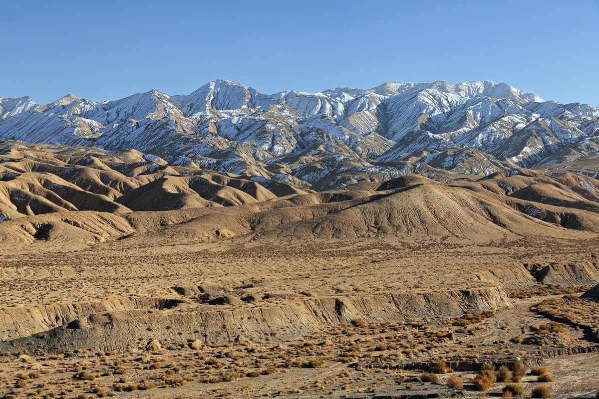Panorama dello Xinjiang, Cina