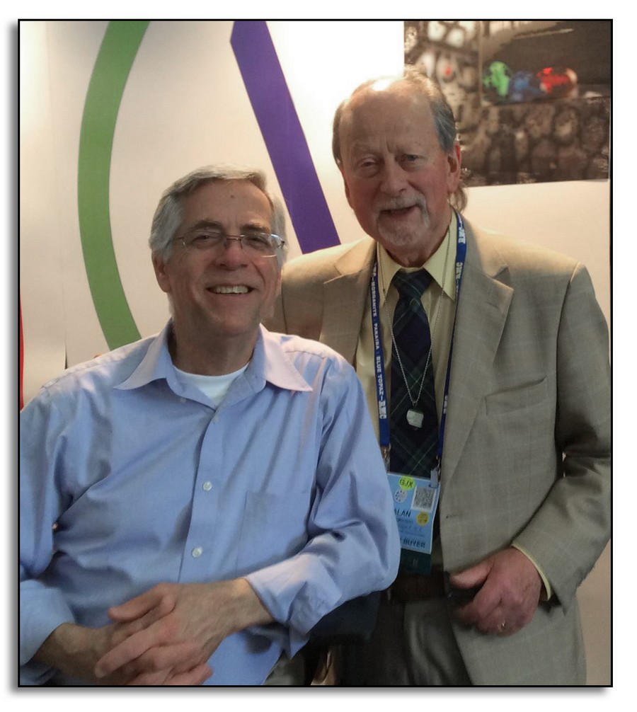 Alan Hodgkinson con Gary Roskin, Tucson, 2016