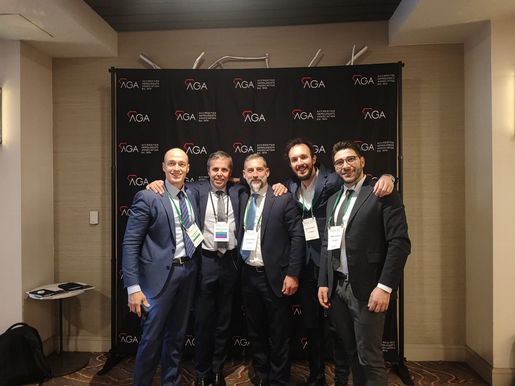 Da sinistra: Bruno Martinez, Alberto Scarani, Liviano Soprani, Luca D’Angiola e Giovanni Pace.