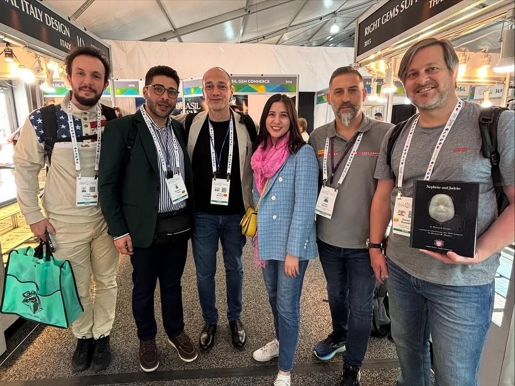 Da sinistra Luca D’Angiola, Giovanni Pace, Bruno Martinez, Billie E. Hughes, Liviano Soprani e Simon Dussart. 
