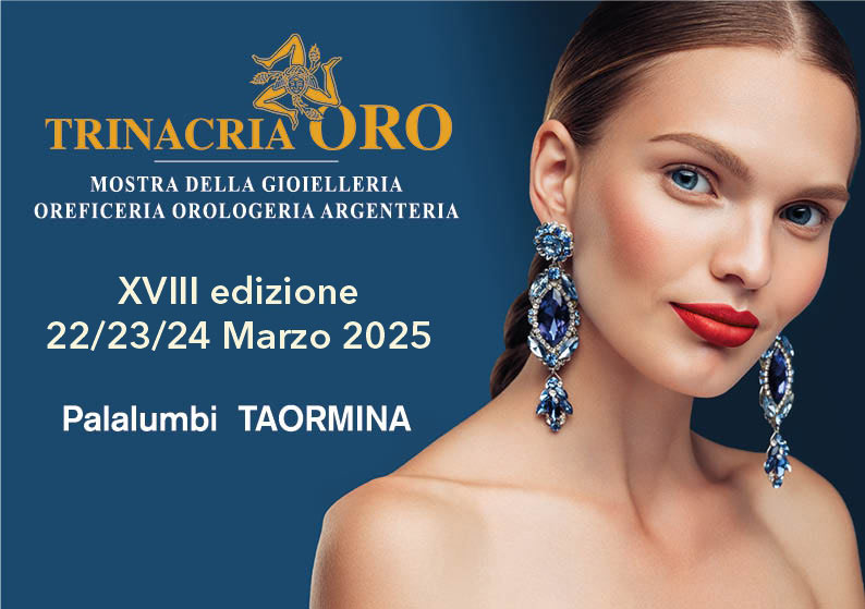 vOfficial poster for Trinacriaoro 2025.
