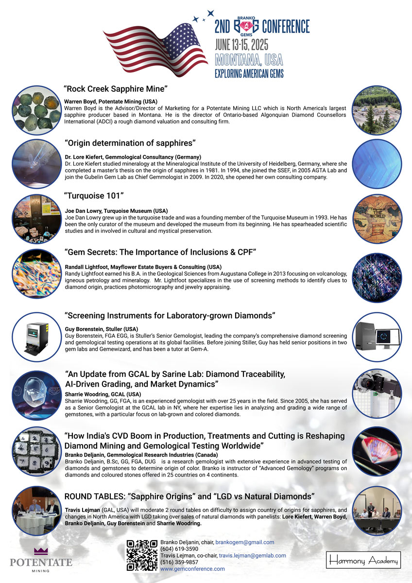 Il programma delle conferenze alla GemConference Montana 2025